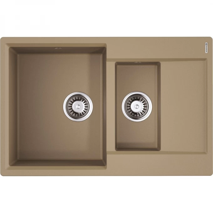 Мойка OMOIKIRI DAISEN 78-2-CA Artgranit/карамель 4993331 Мойка OMOIKIRI DAISEN 78-2-CA Artgranit/карамель 4993331