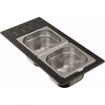 Контейнер OMOIKIRI DC-02-2-IN нержавеющая сталь Контейнер OMOIKIRI DC-02-2-IN нержавеющая сталь