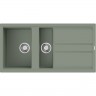 Мойка OMOIKIRI KITAGAWA 100-2-WG Artceramic/wind green 4993252