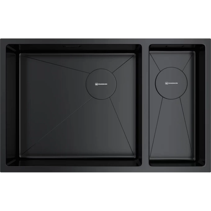 Мойка OMOIKIRI TAKI 69-2-U/IF-GB-L Side 4997050 Мойка OMOIKIRI TAKI 69-2-U/IF-GB-L Side 4997050