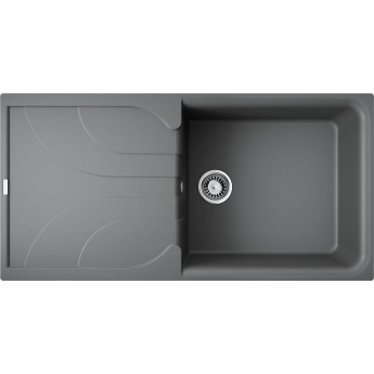 Мойка OMOIKIRI YASUGATA 100-PL Tetogranit/платина Мойка OMOIKIRI YASUGATA 100-PL Tetogranit/платина